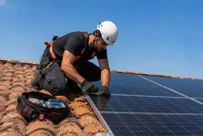 Maintenance et monitoring de panneaux solaires à Châtelaillon-Plage